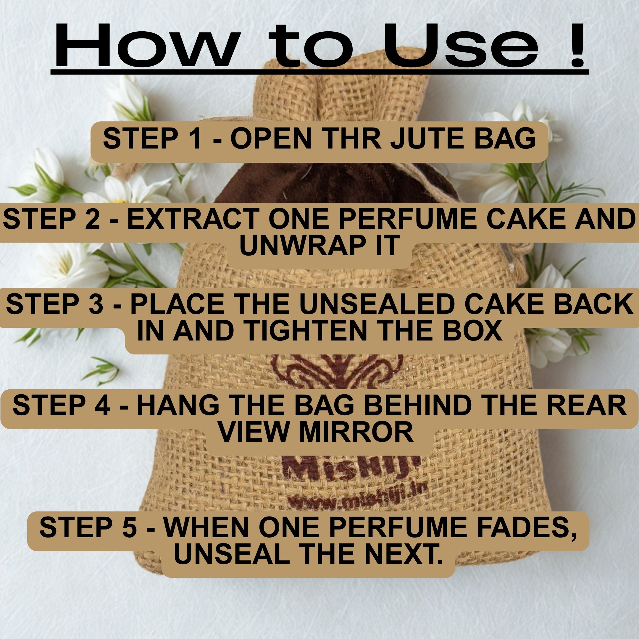 Car Beats (Jute Hanging Perfume)