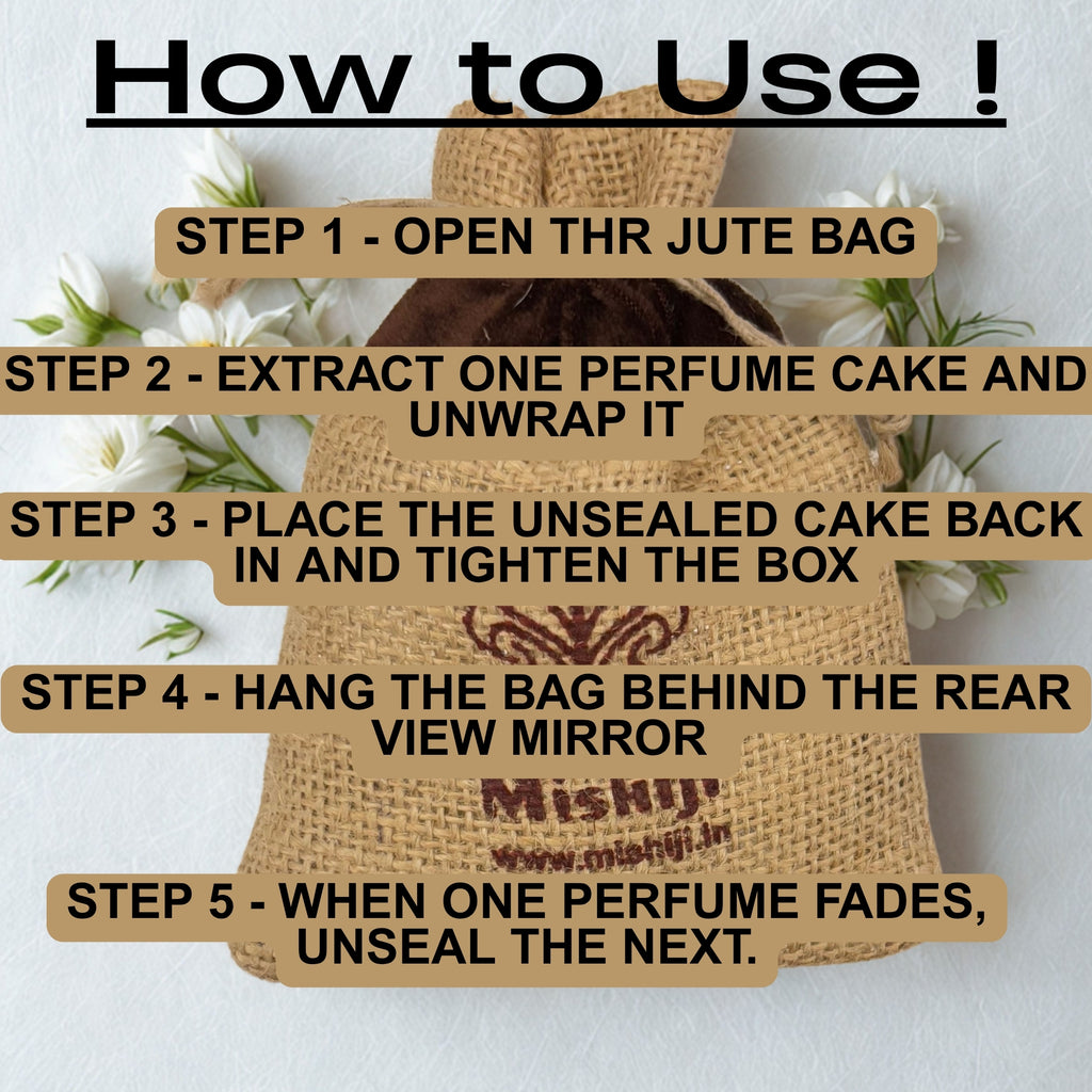 Orris (Jute Hanging Perfume)